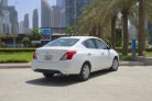 White Nissan Sunny 2020 for rent in Dubai 9